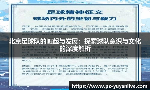 北京足球队的崛起与发展：探索球队意识与文化的深度解析
